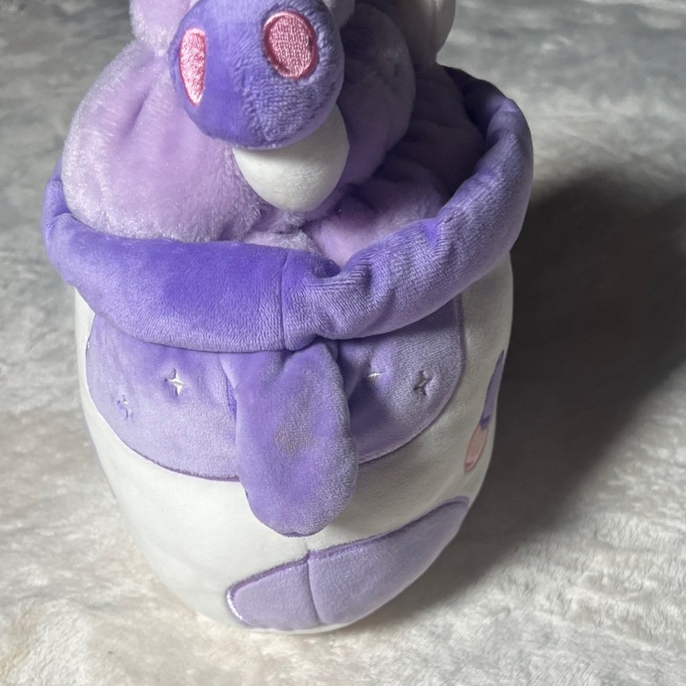 Cuddle Barn Plush Goals Moksha Mooshake Cow Series 2 Purple Goth Kawaii Plushie - Picture 8 of 11